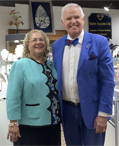 Photo of owners Dolores & Jim English